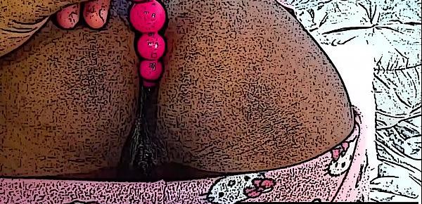  Hello Kitty Anime Slut Step Daughter Booty Hole Penetrated by My Butt Plug, Daddy Pushing Into Skinny Ebony Msnovember Asshole Manga on Sheisnovember